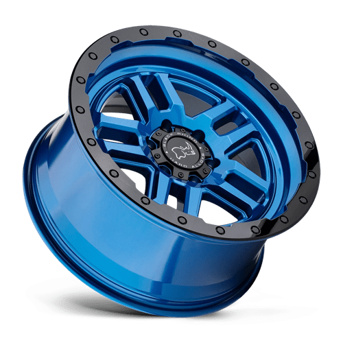 BRBTW 17X9.5 5X5.0 DRBR-BLU-BLKLP -18MM
