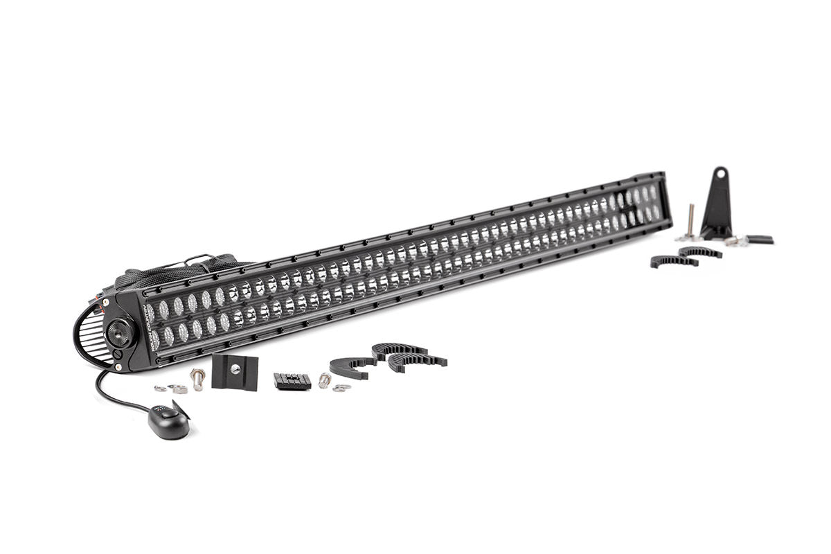 ROUGH COUNTRY 50-INCH CREE LED LIGHT BAR - (DUAL ROW | BLACK SERIES)