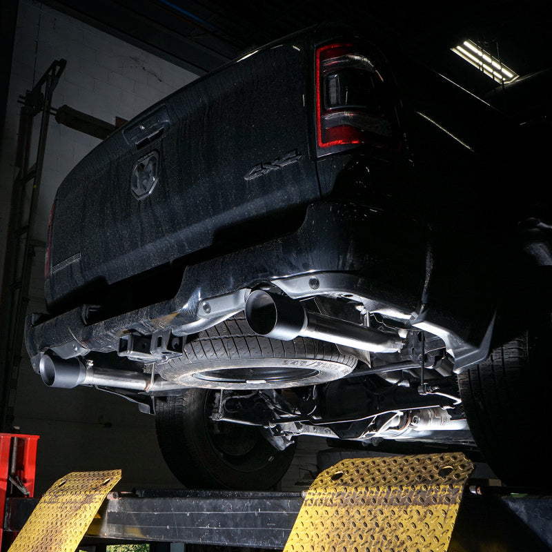 Stainless Works 2019+ Ram Redline Catback With Black Tips