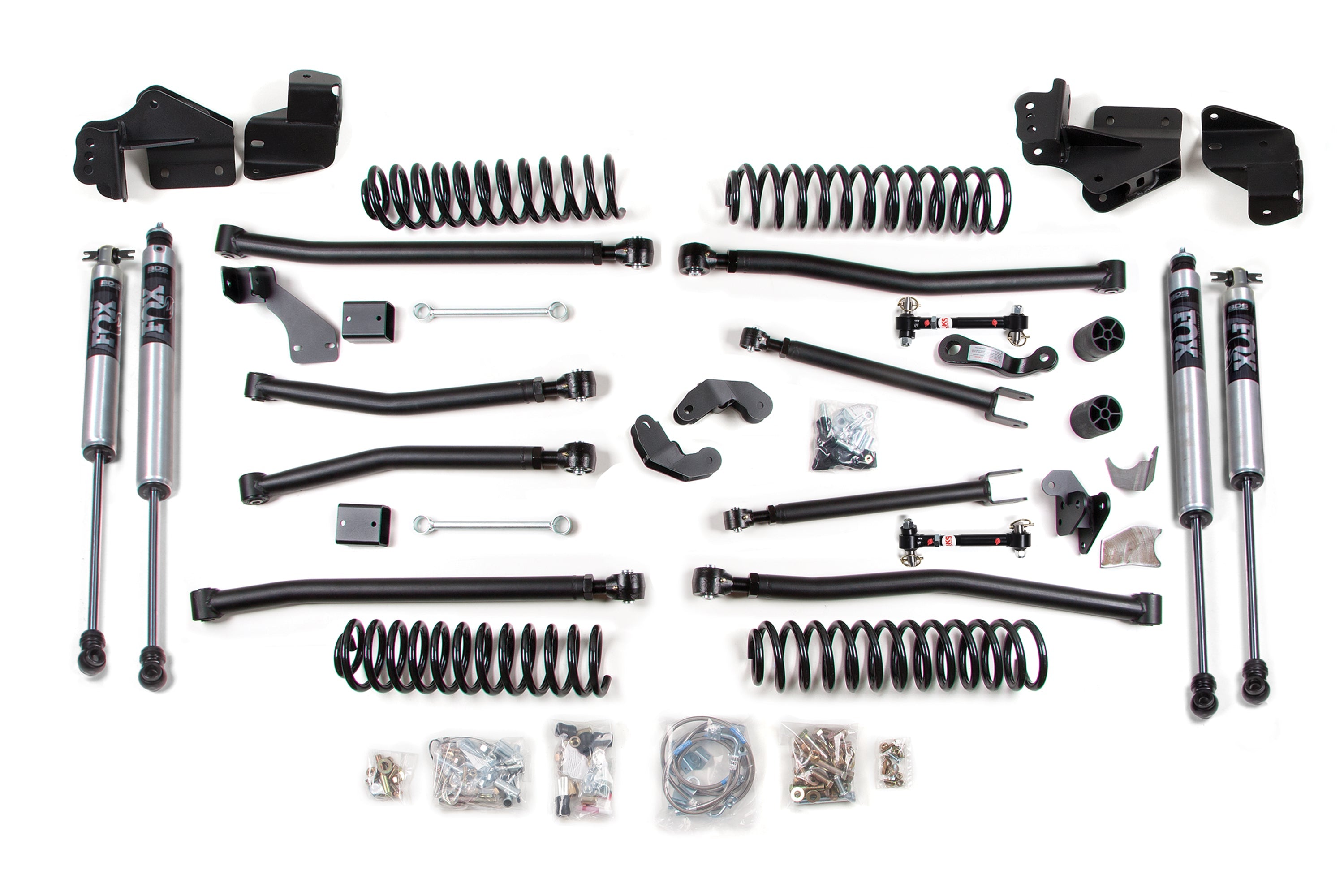 4.5 Inch Lift Kit | Long Arm | Jeep Wrangler JK Rubicon (07-18) 4-Door
