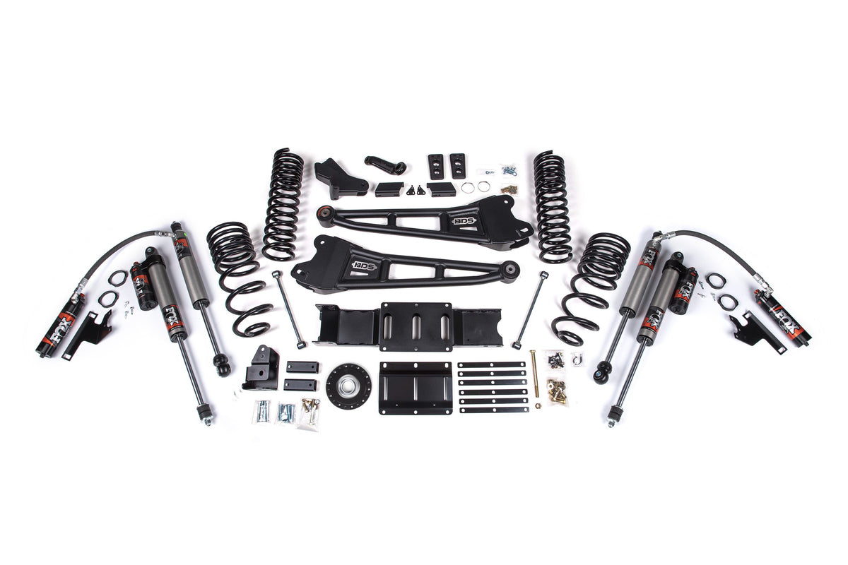 4 Inch Lift Kit w/ Radius Arm | Extended Travel | Ram 2500 (25-26) 4WD | Diesel