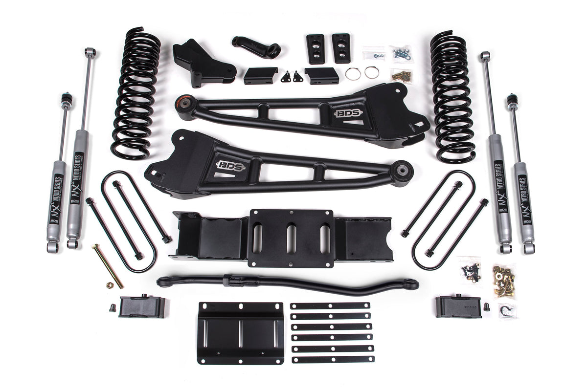 4 Inch Lift Kit w/ Radius Arm | Ram 3500 (25-26) 4WD | Diesel