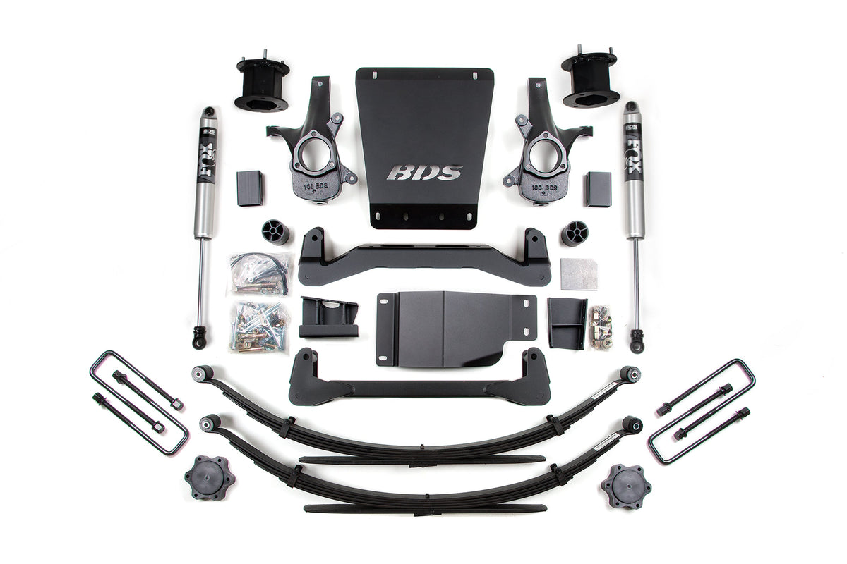 4.5 Inch Lift Kit | Chevy Silverado or GMC Sierra 1500 (07-13) 4WD