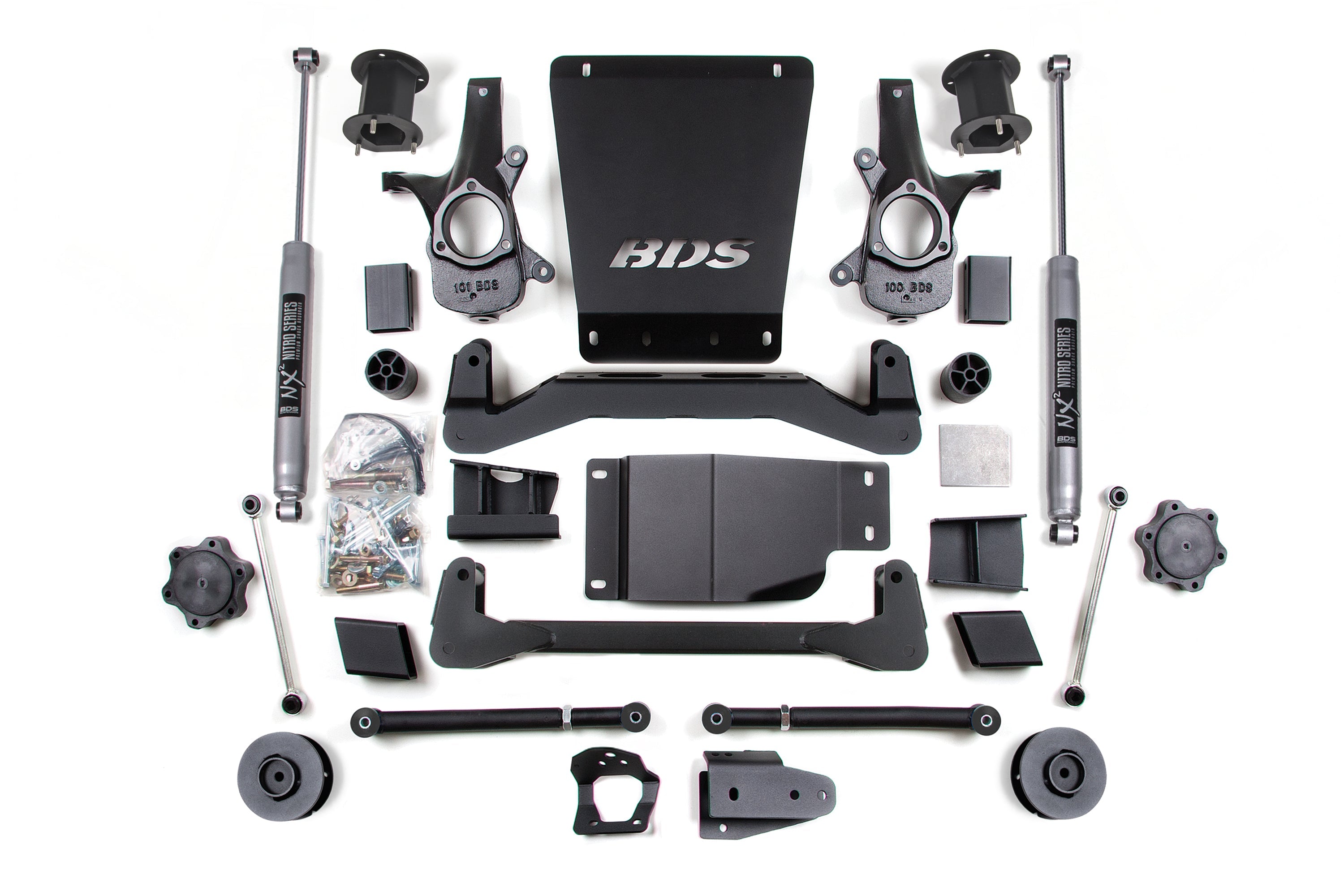 4.5 Inch Lift Kit | Chevy/GMC Avalanche, Suburban, Tahoe, or Yukon 1500 (07-14) 4WD