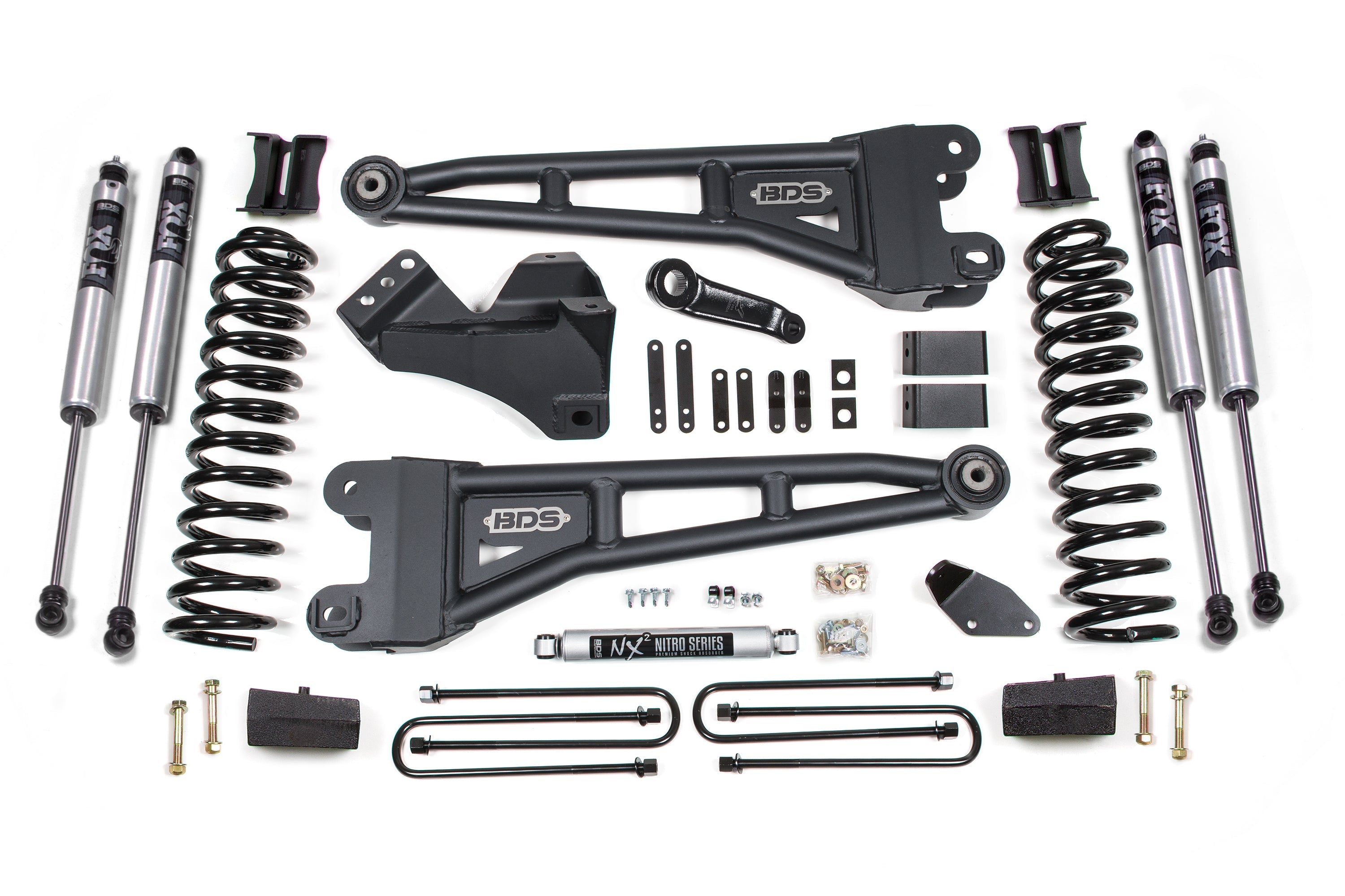 4 Inch Lift Kit w/ Radius Arm | Ford F250/F350 Super Duty (08-10) 4WD | Gas