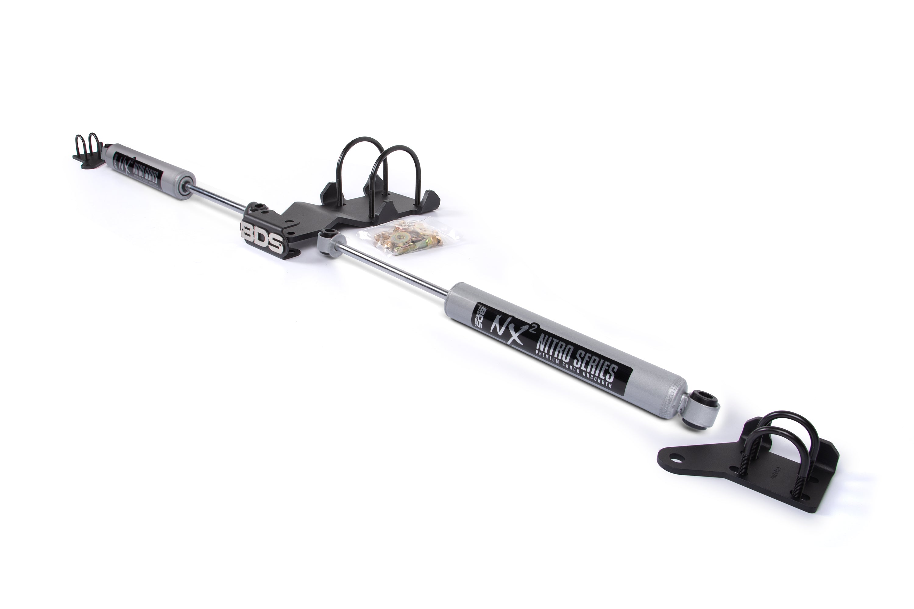 Dual Steering Stabilizer Kit w/ NX2 Shocks | Ford F250/F350 Super Duty (05-16) 4WD