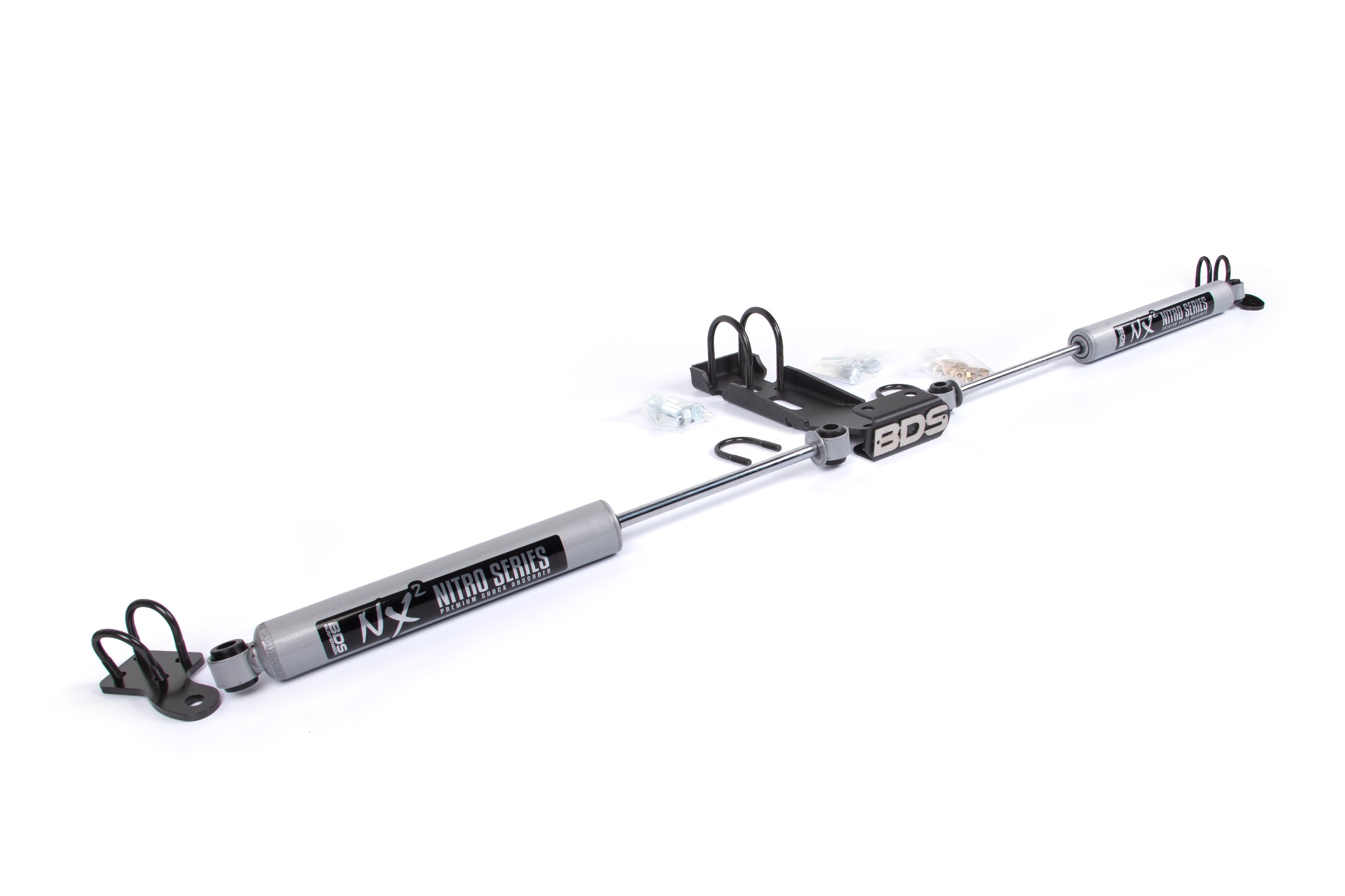 Dual Steering Stabilizer Kit W/ NX2 Shocks | Jeep Wrangler JL (18-26) and Gladiator JT (20-26)