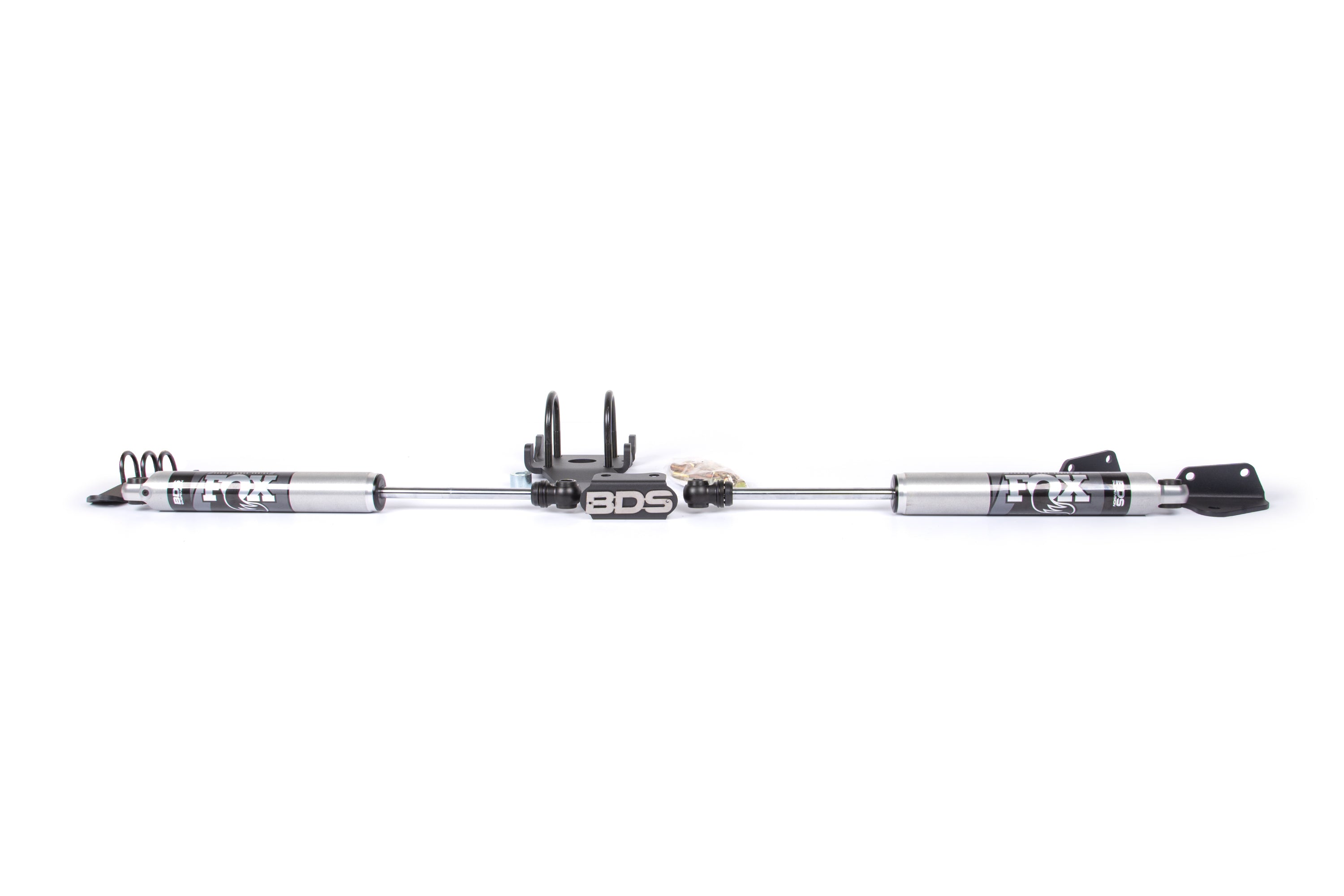 Dual Steering Stabilizer Kit w/ FOX 2.0 Performance Shocks | T-Style Steering | Dodge Ram 2500 (08-13) and 3500 (08-12) 4WD