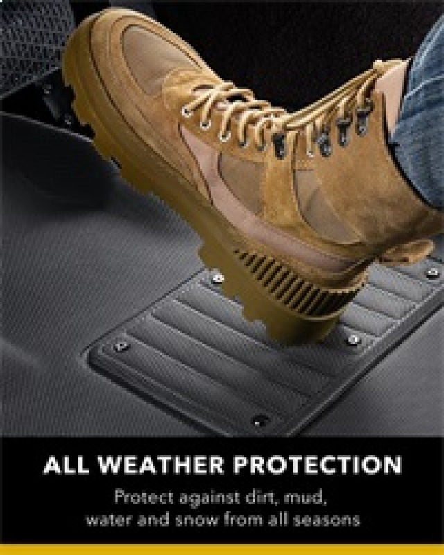 3D MAXpider Friction Ex-Plus heel pad with hardware, designed for all-weather protection against dirt and moisture.