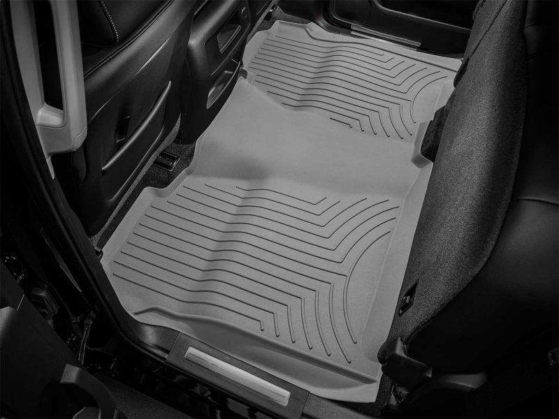WeatherTech 15-19 GMC Sierra / Sierra Denali 2500HD / 3500HD Rear FloorLiner HP - Grey