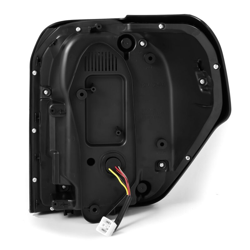 AlphaRex 10-21 Toyota 4Runner LUXX LED taillight assembly in black and red with sequential signal and activation light.