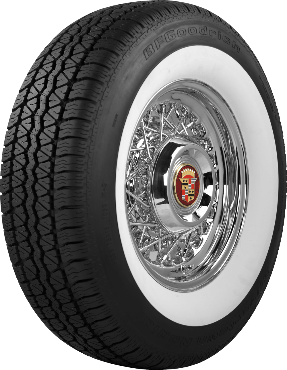 BFGoodrich P155/80R13 2" White Wall - 51202