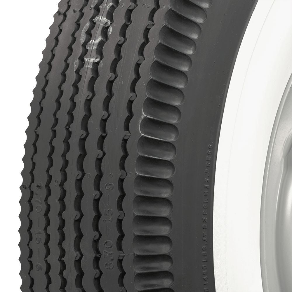 BFGoodrich 670-15 3 5/8" White Wall - 57500