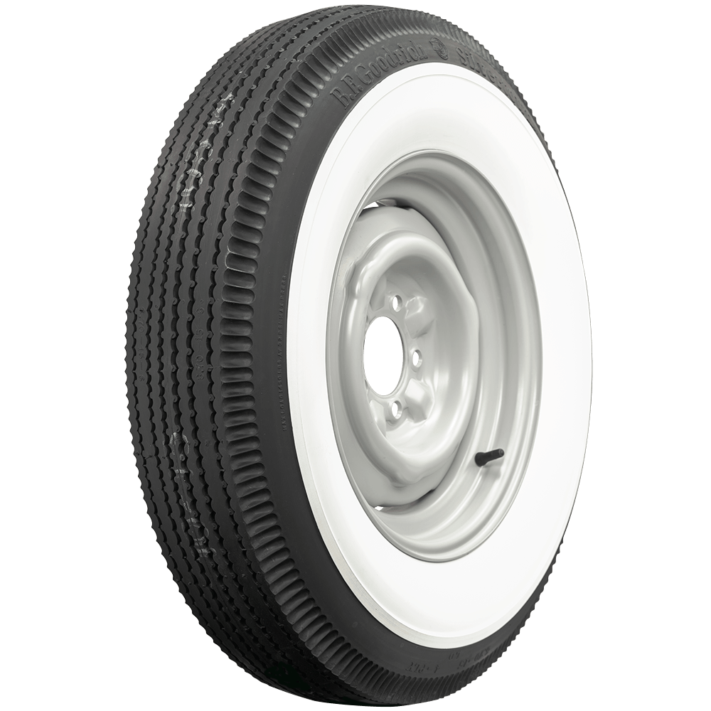 BFGoodrich 670-15 3 5/8" White Wall - 57500