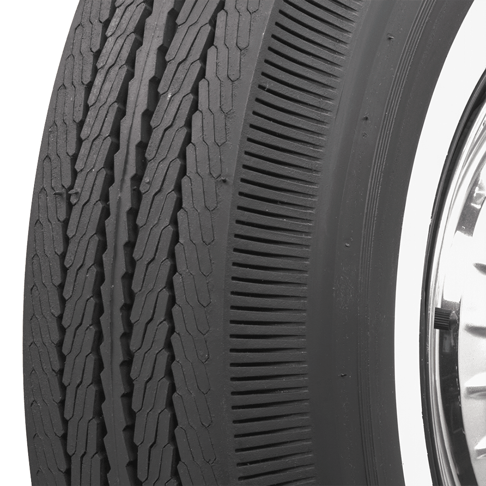 BFGoodrich 640-13 2 1/4" White Wall (S-RATED) - 51005