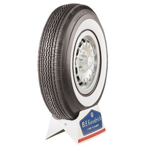 BFGoodrich 710-15 2 1/2" White Wall S-RATED (SPCORDER) - 58510