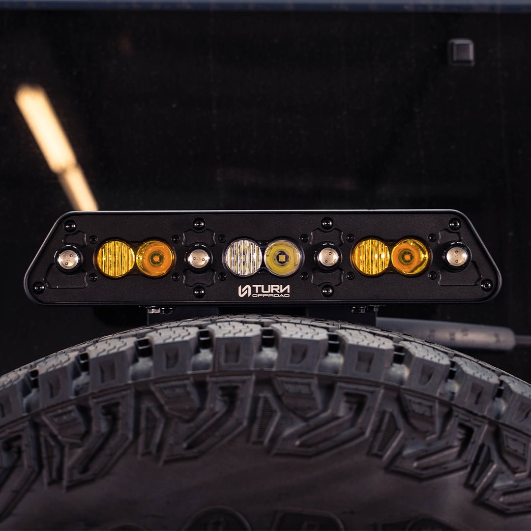 Billet Chase Light and 3rd Brake Light for Ford Bronco