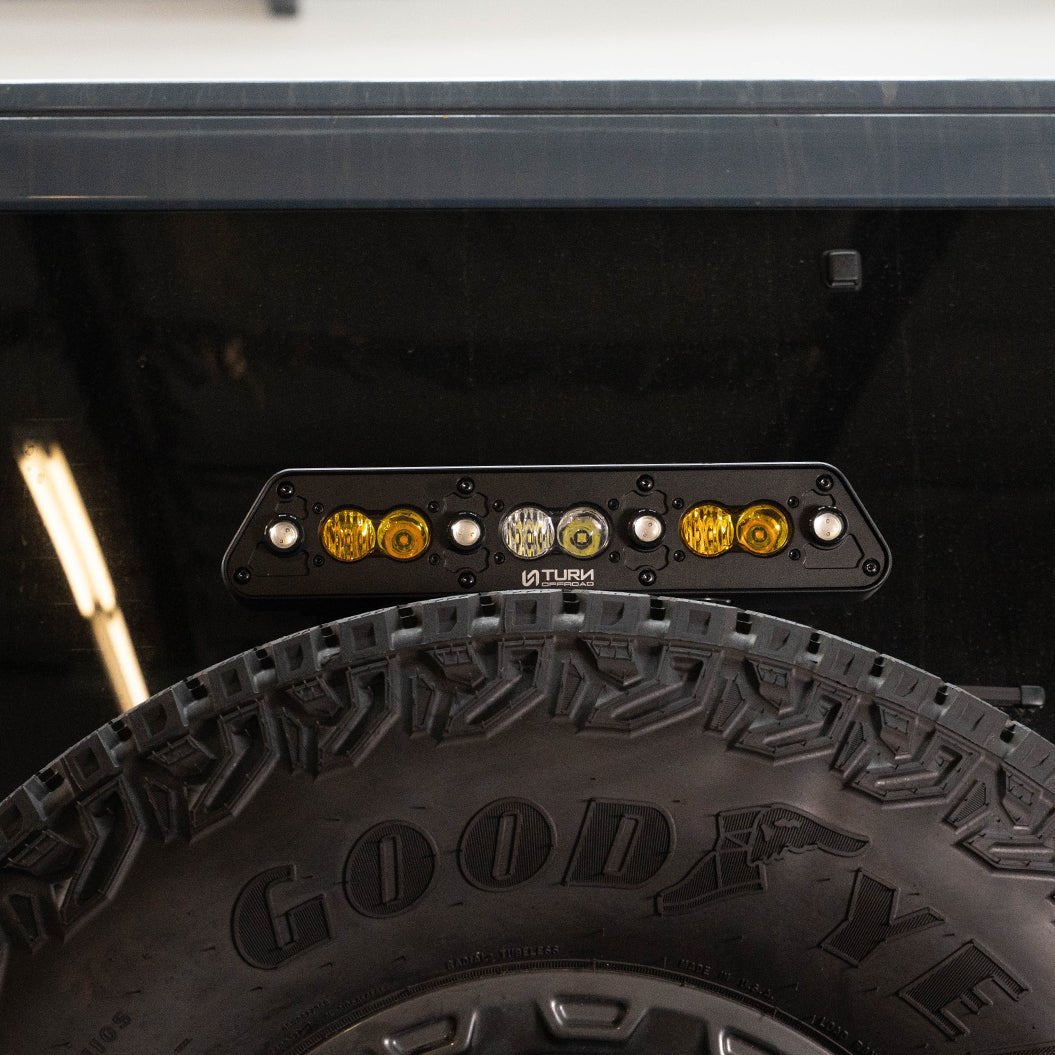 Billet Chase Light and 3rd Brake Light for Ford Bronco