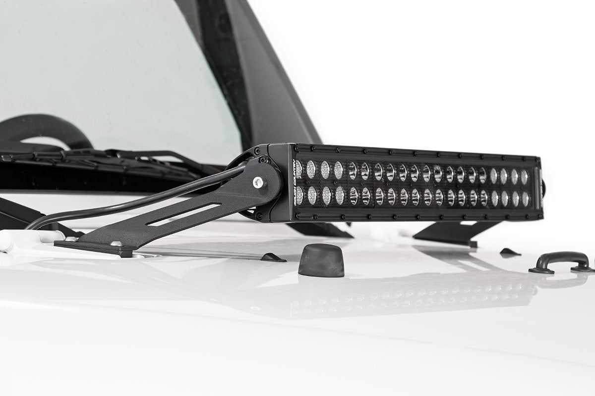 ROUGH COUNTRY 20-INCH CREE LED LIGHT BAR - (DUAL ROW | BLACK SERIES)