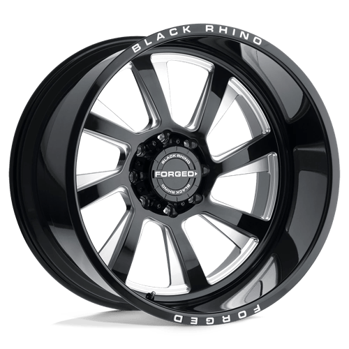 BRBLR 24X14 8X180 G-BLK-MILL -76MM