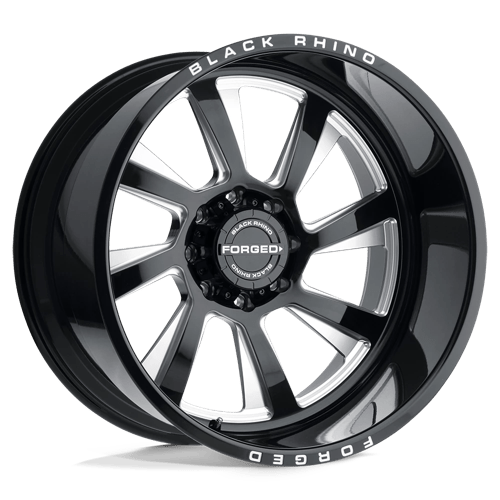 BRBLR 24X14 8X170 G-BLK-MILL -76MM