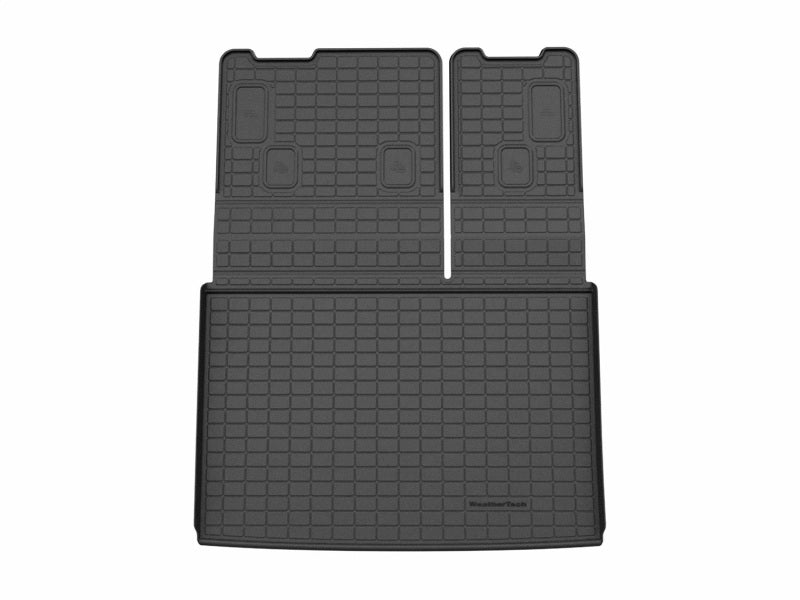 WeatherTech 15-20 Cadillac Escalade SeatBack Cargo Liners HP - Black