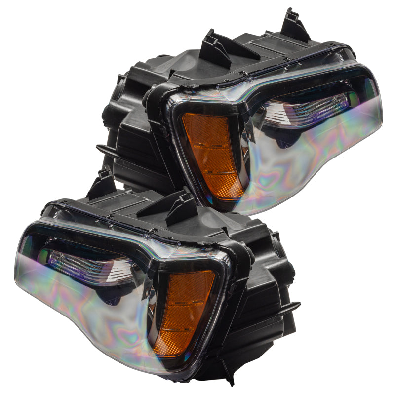 Oracle 11-14 Chrysler 300C SMD HL - Black - NON HID - ColorSHIFT DRL - ColorSHIFT