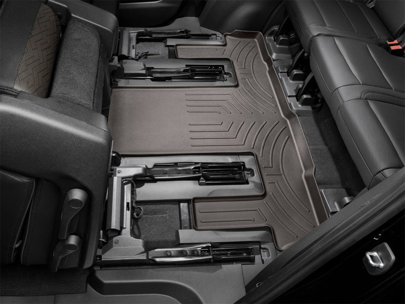 WeatherTech 21+ Suburban / Tahoe, Yukon / Yukon Denali Rear (3rd Row) FloorLiner - Cocoa