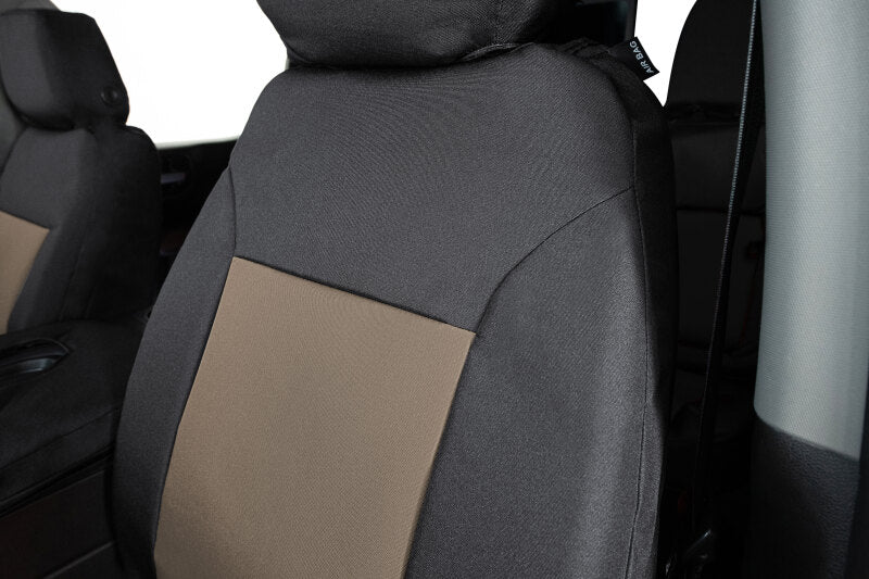 Covercraft 21-24 Ford F150 Endura PrecisionFit Custom Second Row Seat Covers - Tan/Black