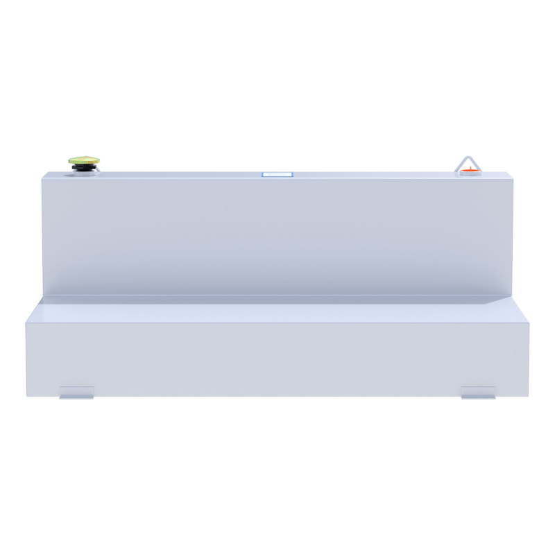 UWS White 100-Gallon L-Shape Steel Transfer Tank Model ST-100-L-W