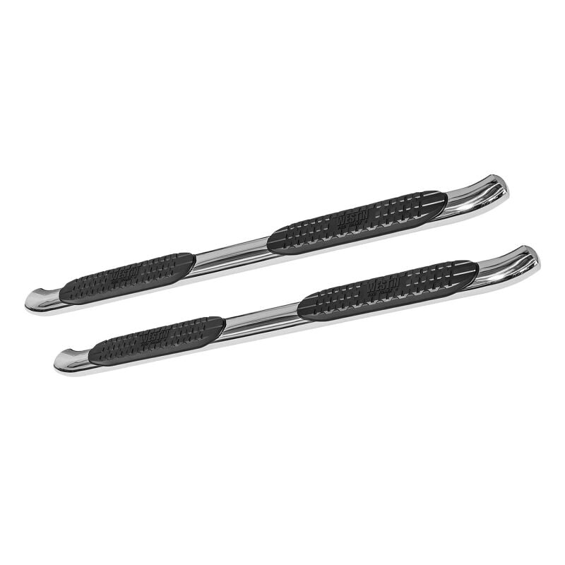 Westin 2007-2013 Chevy Silverado 1500 Reg Cab PRO TRAXX 4 Oval Nerf Step Bars - SS