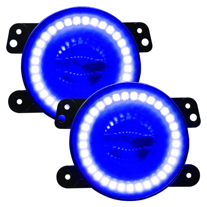 Oracle Jeep Wrangler JK/JL/JT High Performance W LED Fog Lights - w/o Controller