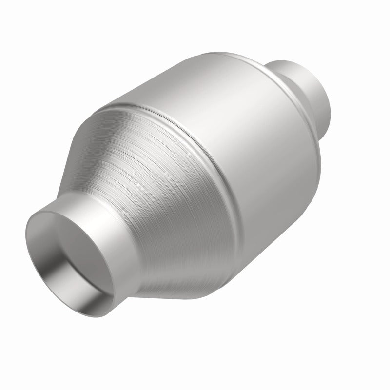 MagnaFlow Univ Cat Conv 2.5in Inlet/Outlet Center/Center Round 3in Body L x 5in W x 8.75in Overall L