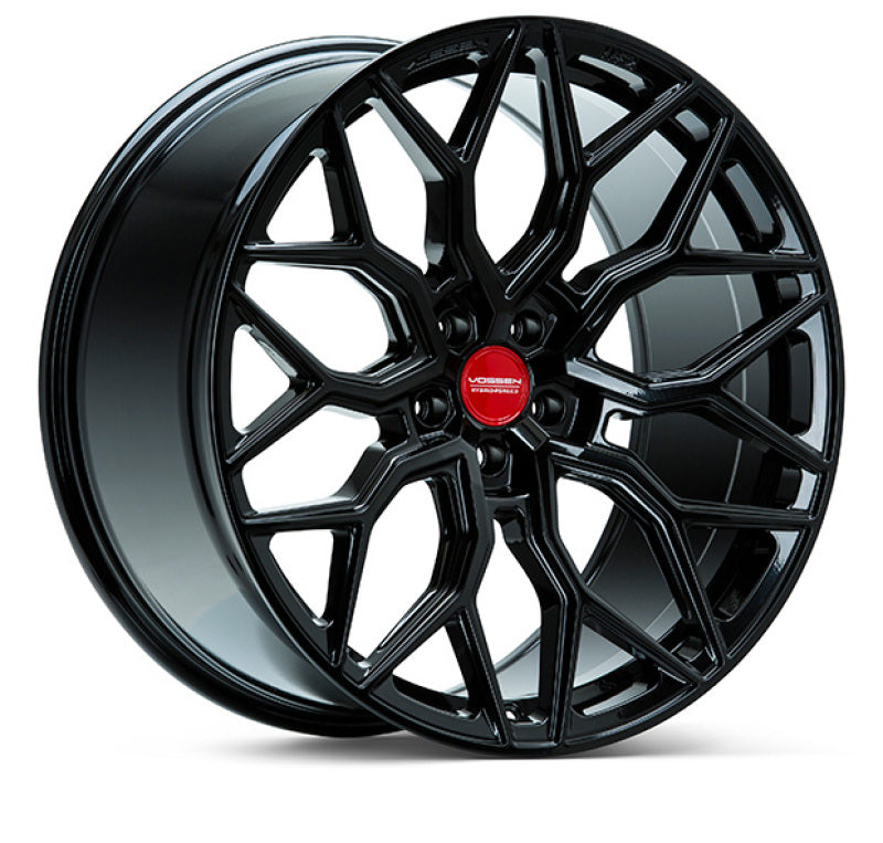 Vossen HF-2 20x10 / 5x120 / ET28 / 70.3 / Deep - Gloss Black Wheel