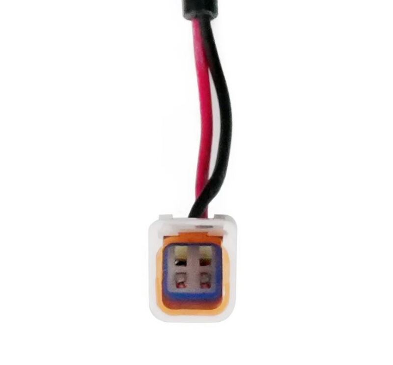 AlphaRex tail light converter for 2021 Tesla Model S Refresh, featuring a connector with three pins for easy installation.