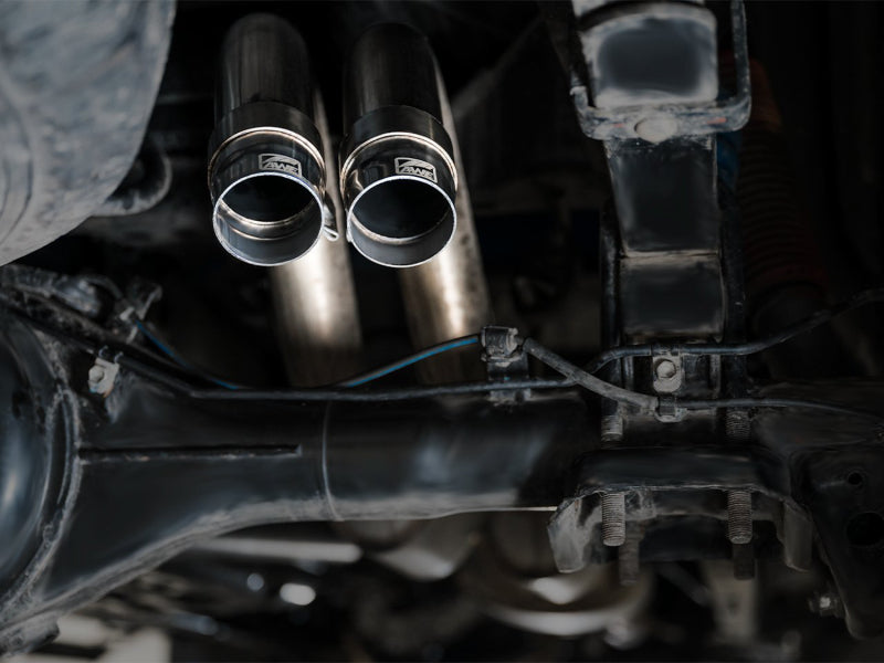 AWE Tuning 2016-2022 Toyota Tacoma 0FG Exhaust with BashGuard - No Tips
