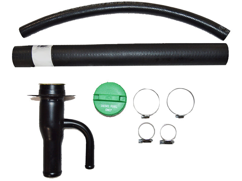Titan Fuel Tanks 17-24 Ford Universal Cab & Chassis 1/2in Filler Neck Kit