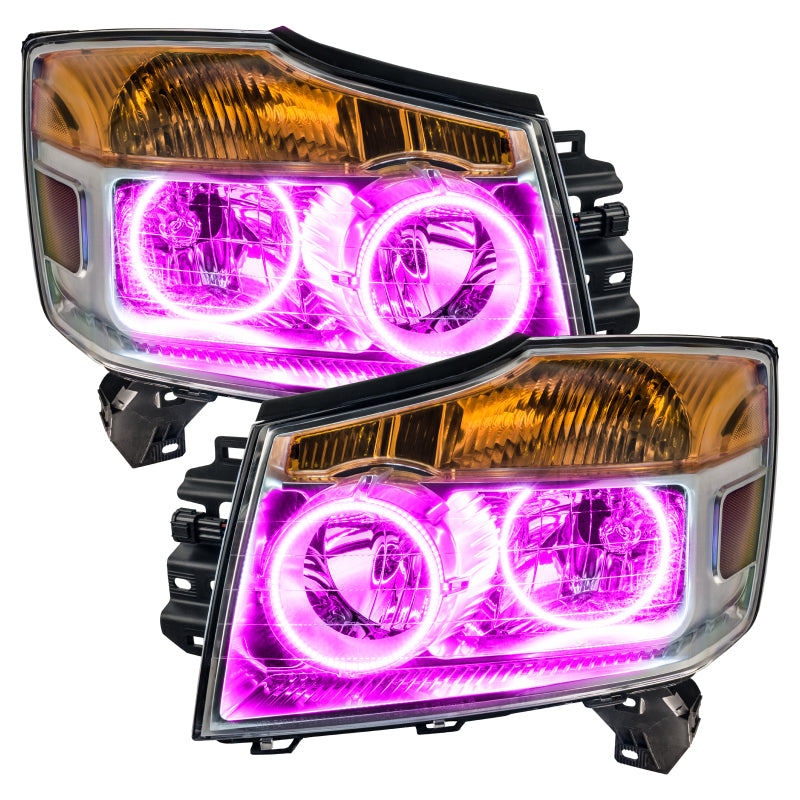 Oracle Nissan Armada 08-15 Halo Kit - ColorSHIFT w/ BC1 Controller