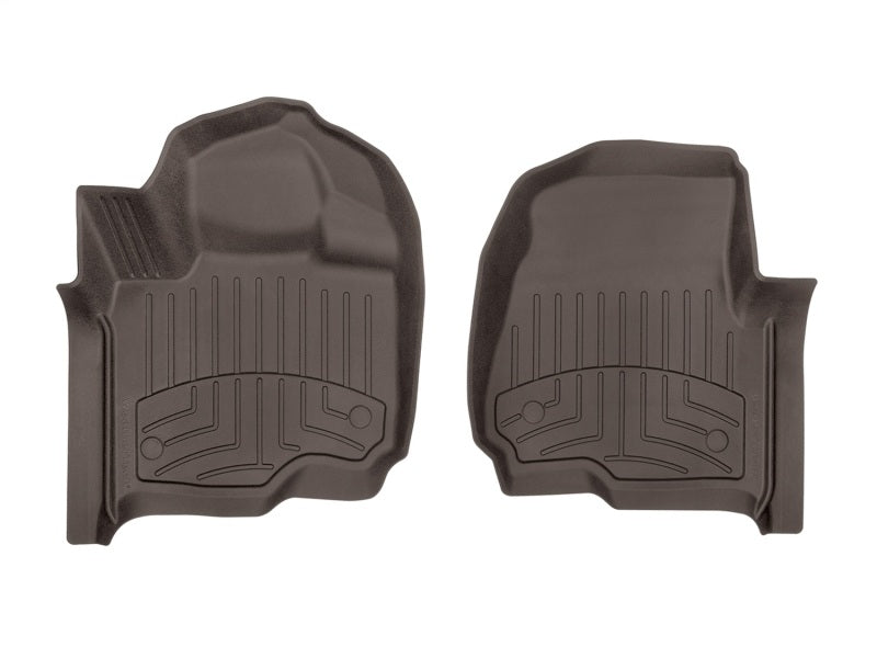 WeatherTech 2018+ Lincoln Navigator / Navigator L Front FloorLiner HP - Cocoa