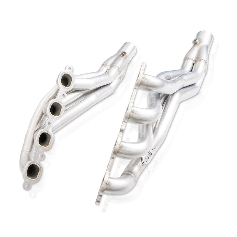 Stainless Works 2019+ Chevrolet Silverado 5.3L Catted Headers 1-7/8in Primaries 3in Leads Y-Pipe