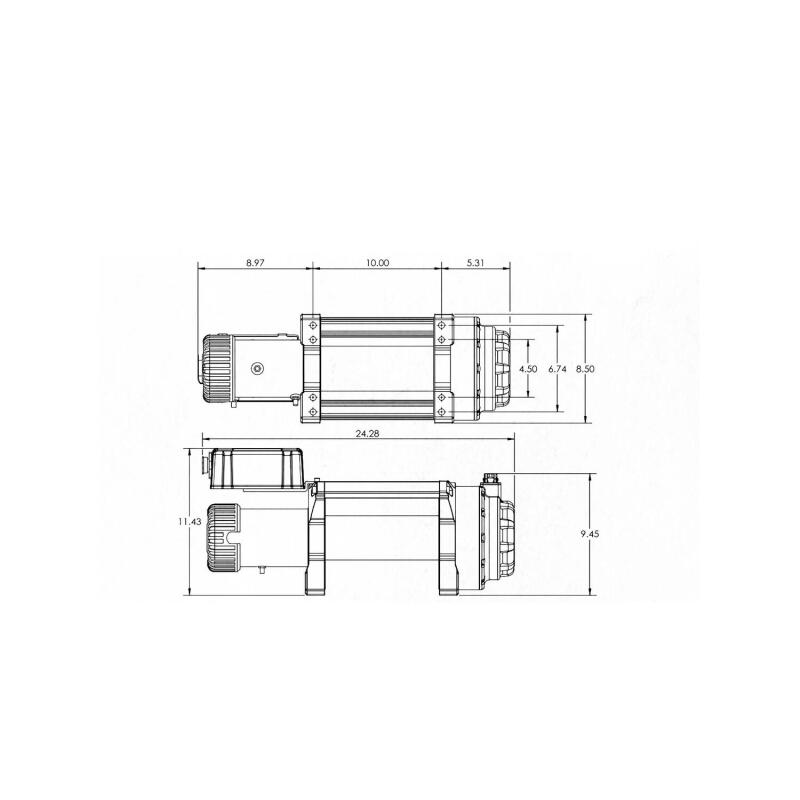 Superwinch 18000 LBS 12V DC Wire Rope Tiger Shark Winch