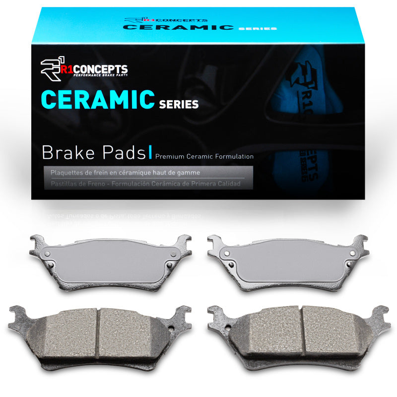 R1 12-20 Ford F-150 RWD Rear R1 Ceramic Brake Pads