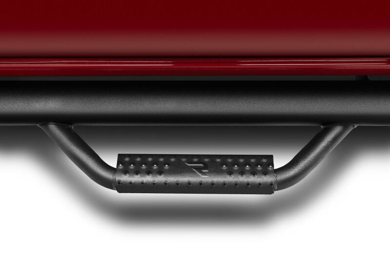 N-Fab Nerf Step 02-08 Dodge Ram 1500/2500/3500 Quad Cab 6.4ft Bed - Tex. Black - Bed Access - 3in