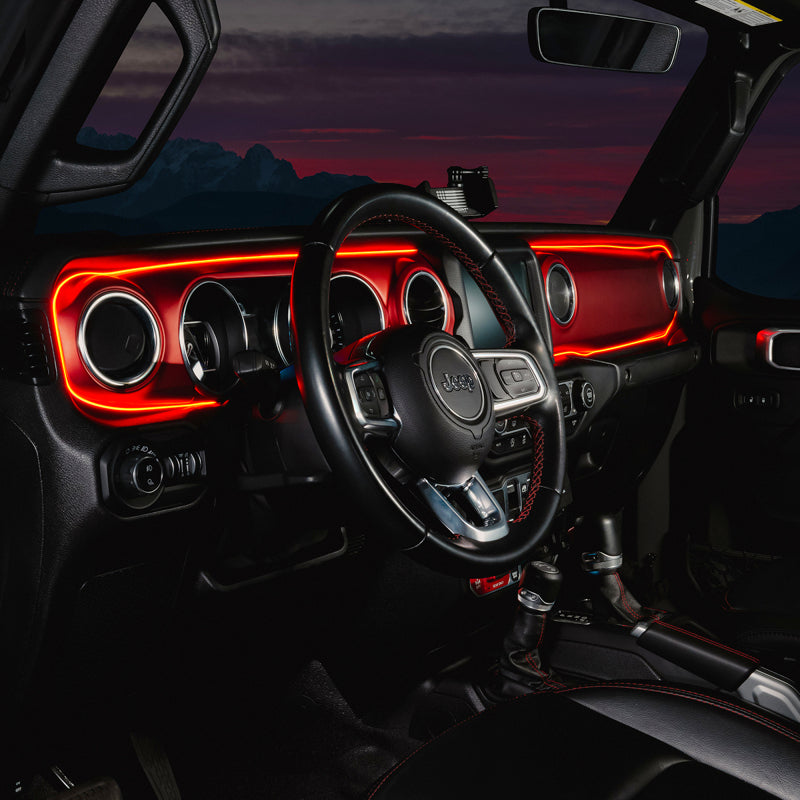ORACLE Lighting Jeep Wrangler JL / Gladiator JT ColorSHIFT Fiber Optic LED Interior Kit