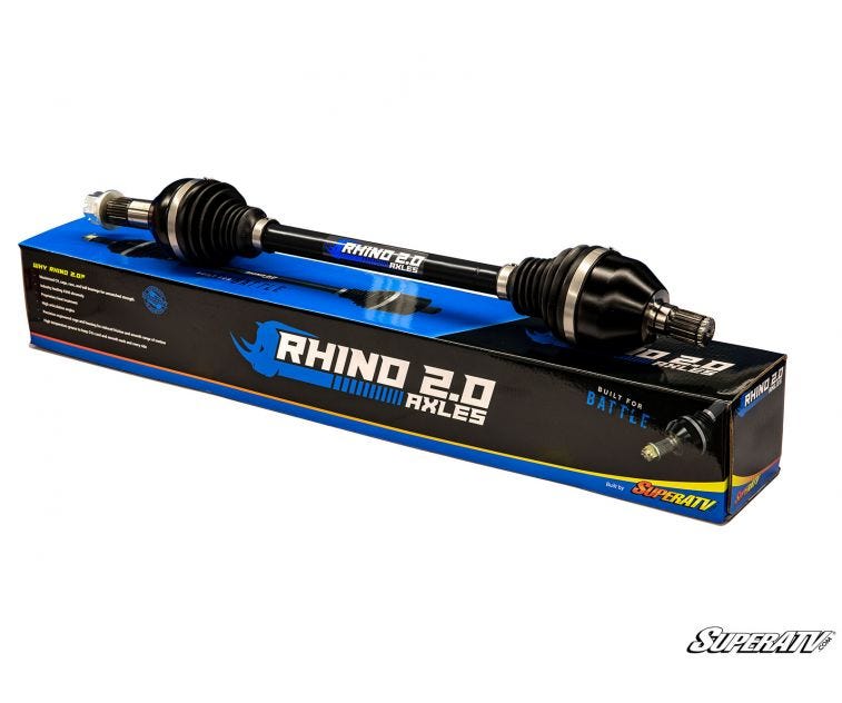 Can-Am Maverick X3 72" Heavy Duty Axles - Rhino 2.0 by SuperATV