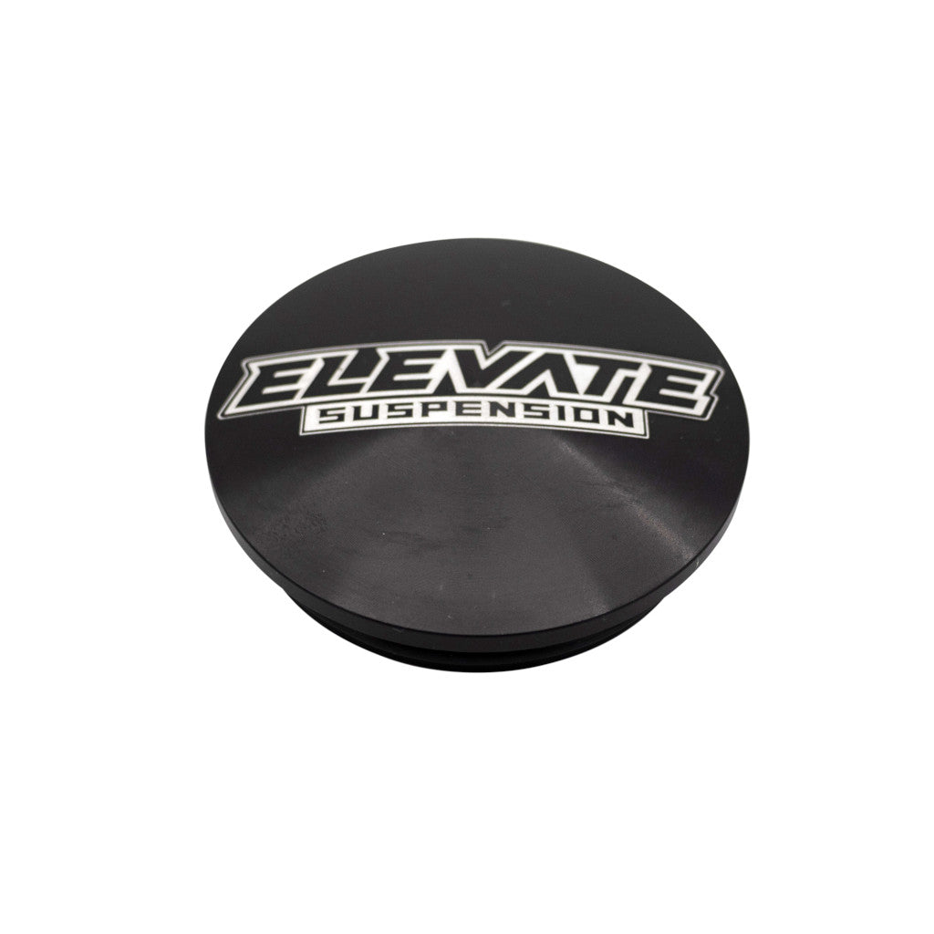 Elevate Black Billet Cap for GM1500 Chromoly Ball Joint UCA, Pair