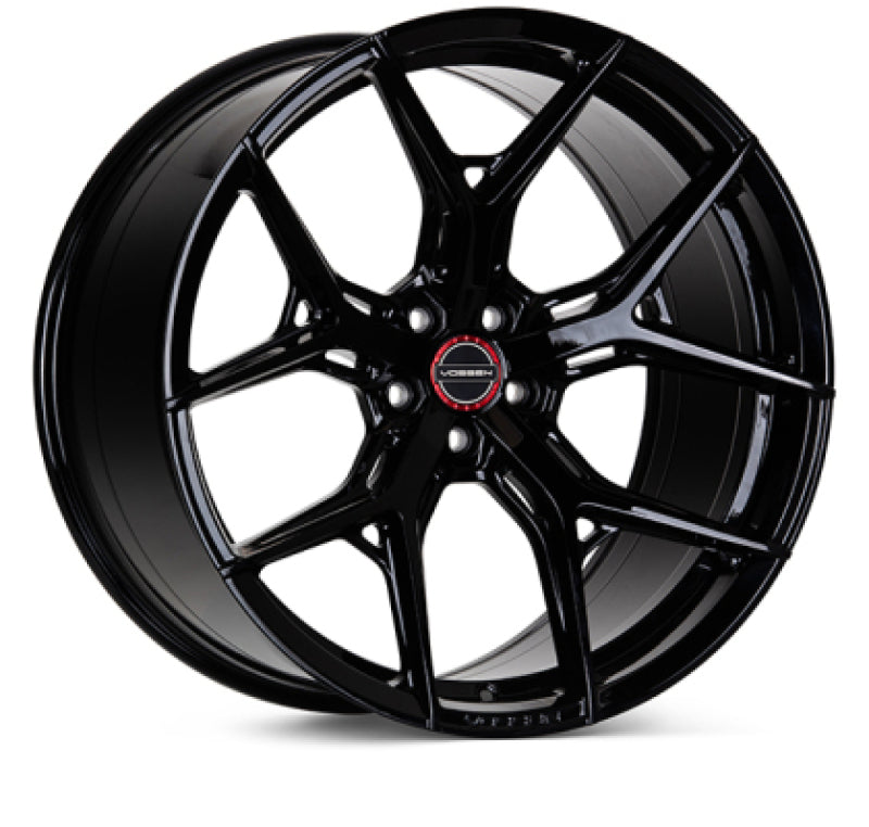 Vossen HF5 - 20x11 - ET38 - 5x127 - 71.5 - Flat - GB - Gloss Black