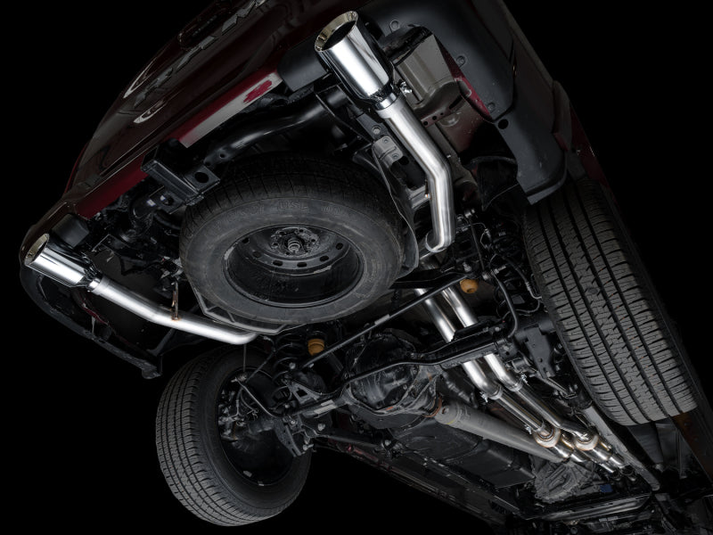 AWE Tuning 25+ RAM 1500 3.0TT 0FG Cat-Back Touring Exhaust - Chrome Silver Tips