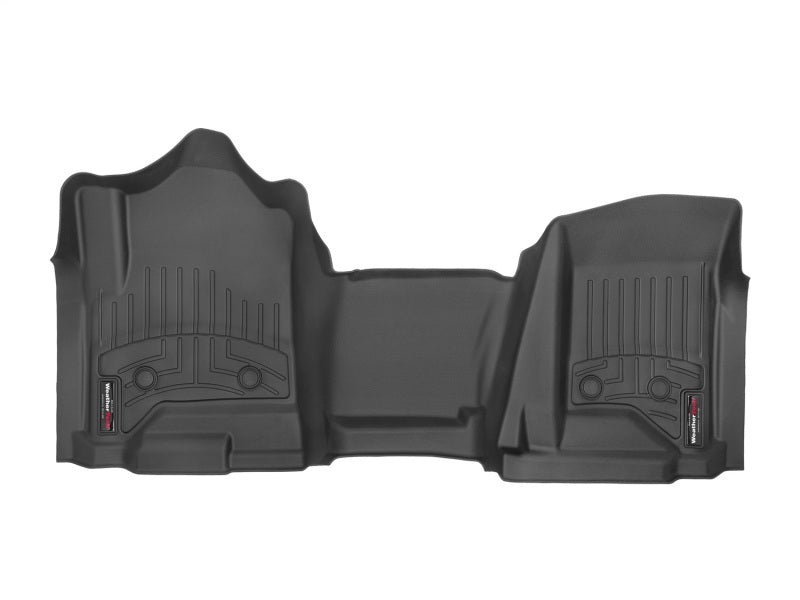 WeatherTech 15-19 Chevrolet Silverado 2500HD/3500HD Front FloorLiner for Vinyl Floors - Black