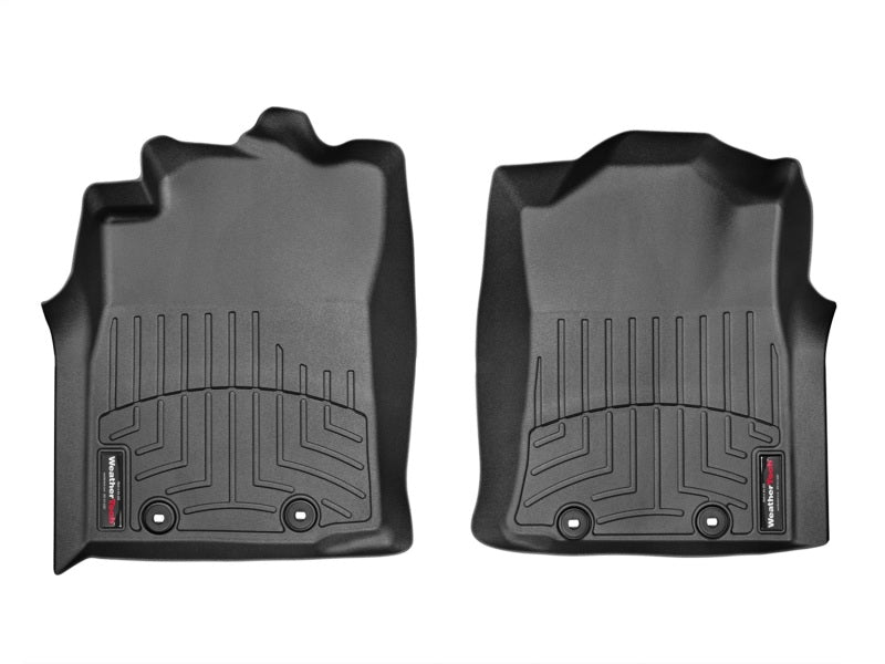 WeatherTech 12-14 Toyota Tacoma Front FloorLiners - Black
